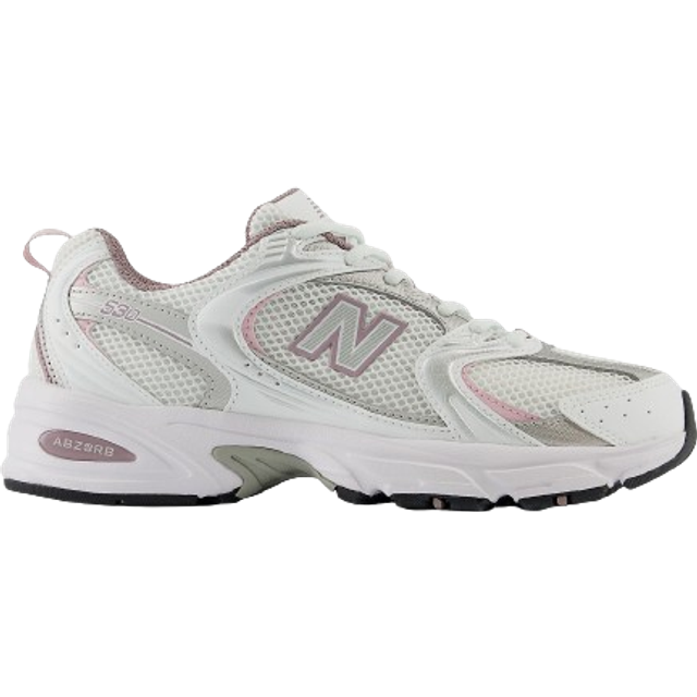 ★New Balance 530 White Silver llic★ New Balance 530 'White Metallic Silver' - New Balance