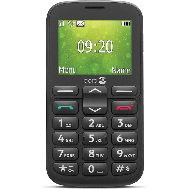 SIM Free Doro 1380 Mobile Phone - Black