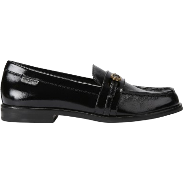 Kurt Geiger Women's Flats Patent Black Leather Mayfair
