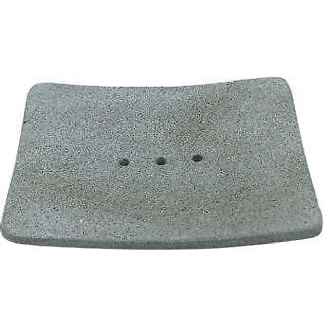 Bathroom Luxury -  Square Shaped Ziolit Stone Soap Dish
