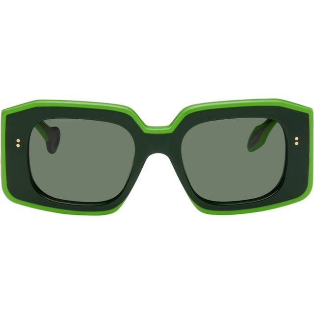 JW Anderson, Accessoarer, unisex, ONE Size, Solglasögon - green (ONE SIZE)