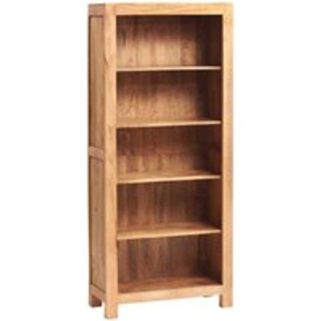 Duvid Light Mango Large Open Bookcase - Brown - One Size