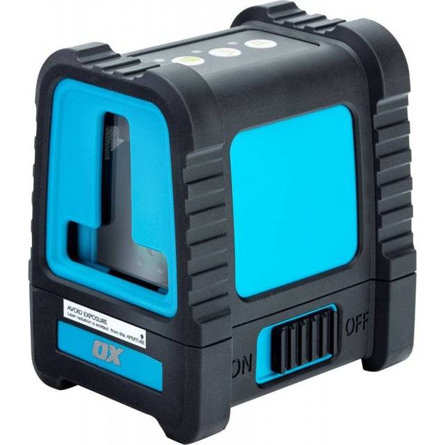OX Tools OX-P502901 Cross Line Laser Green Self Levelling Pro 30 Metre