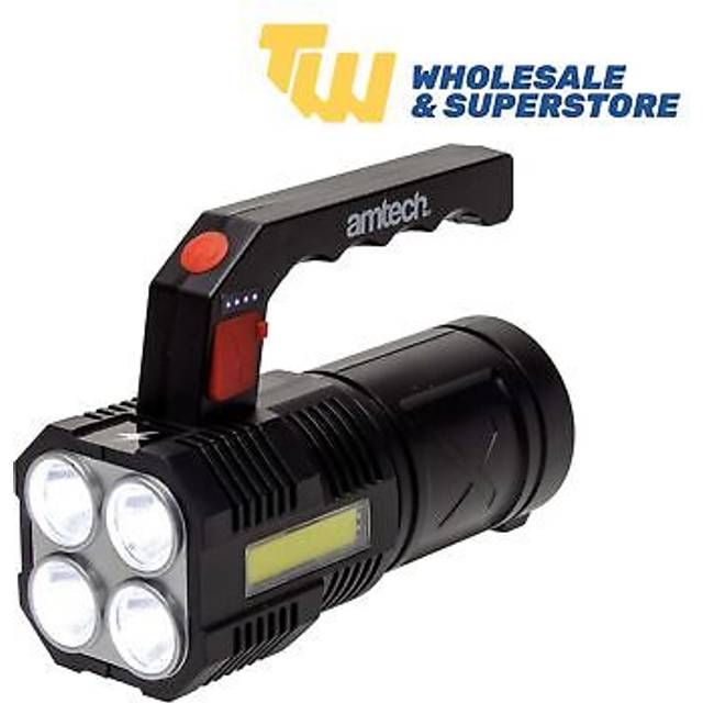 Amtech 10W USB Rechargeable Portable Torch