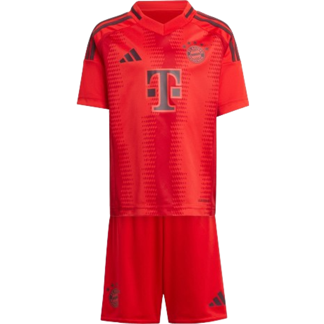 adidas Bayern Mini Kit 24/25 Home Full Kit -red, Red, Size 2-3 Years - 2-3 YEARS