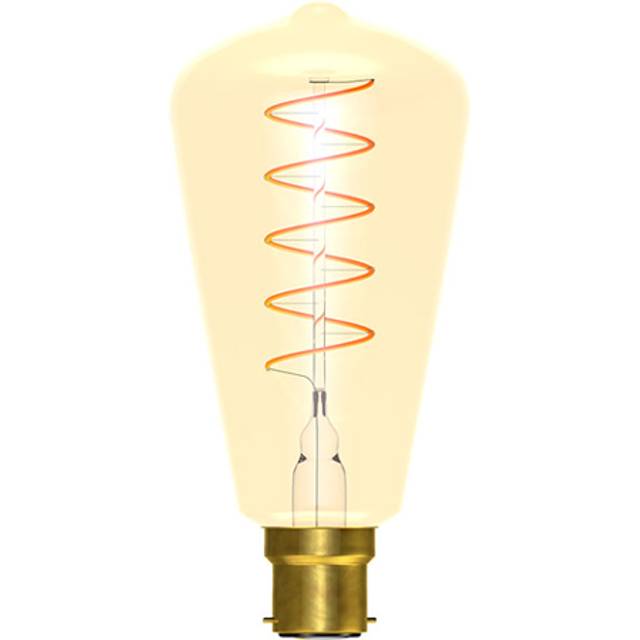 Bell Vintage Soft Coil Vertical Squirrel Cage Dimmable LED Filament Bulb 4W B22
