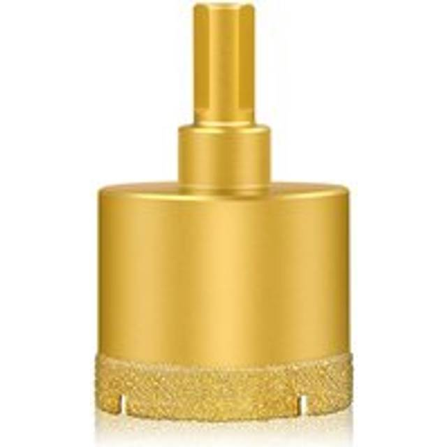 Diamond Hole Saw 60mm, Diamond Drill Bit with Central Guide Drill Bit, Tile Hole Saw with Diamond Surface Coating for Cutting Glass, Tiles, Ceramics,