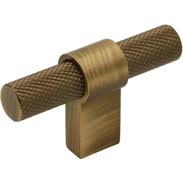 T Helix Knob, Antique bronze