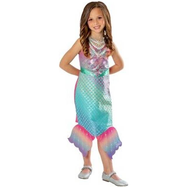 Barbie Girls Mermaid Colour Changing Costume (Multicoloured)