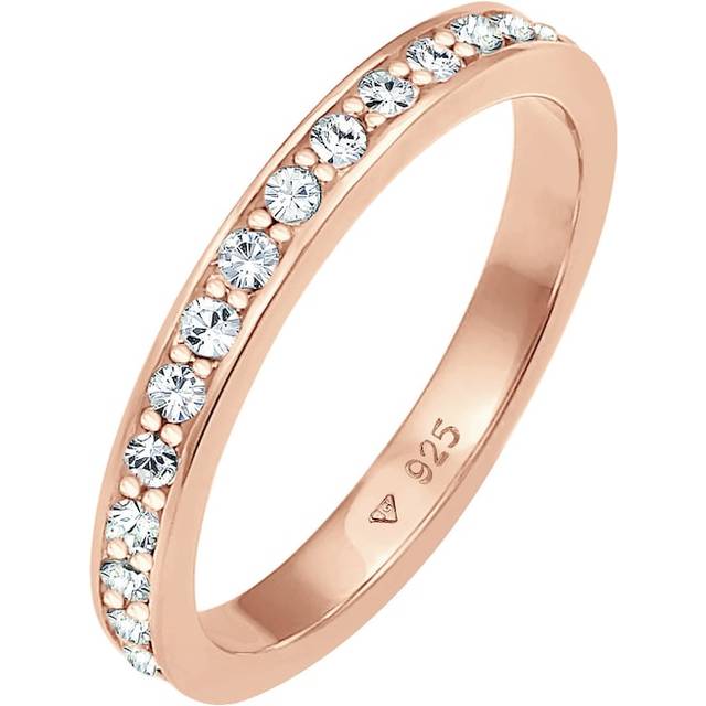 Elli Ring Rosa Guld Transparent