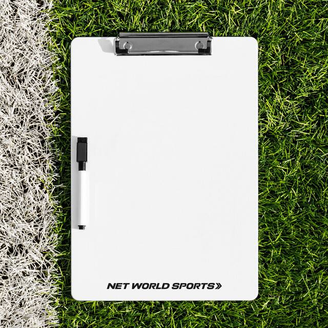 Plain dry erase whiteboard - 5x sizes available- aluminium frame - double-sided