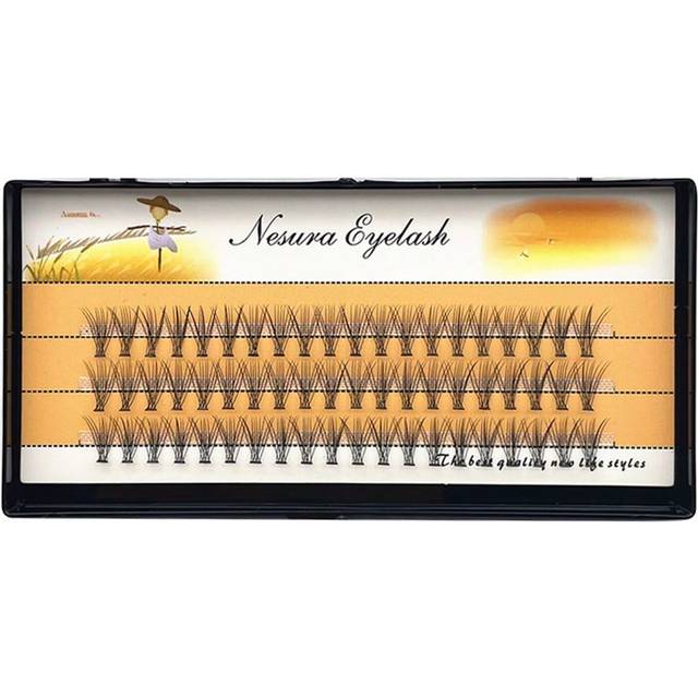 SHEIN 1box/60 20D 0.1/0.07mm Thickness Individual Eyelash Extensions Eyelashes Cluster Lashes Natural False NESURA Bundles Naga