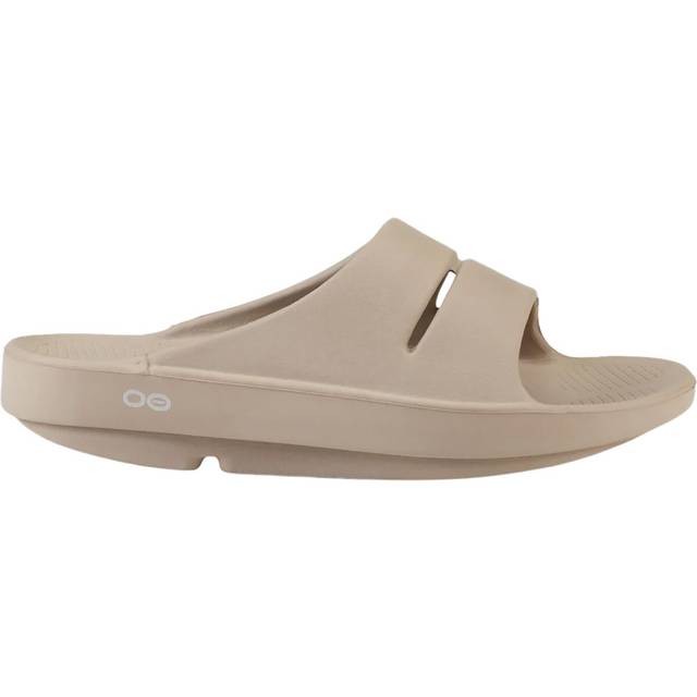 Oofos Recovery Ooahh Nomad Brown Unisex Sandals, Size 36 EUR