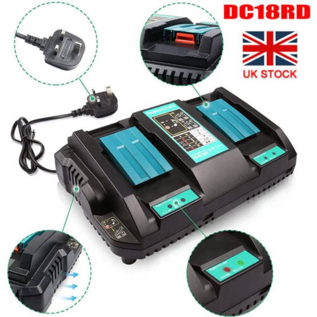 DC18RD 14.4-18V 110V 2 port charger - Makita
