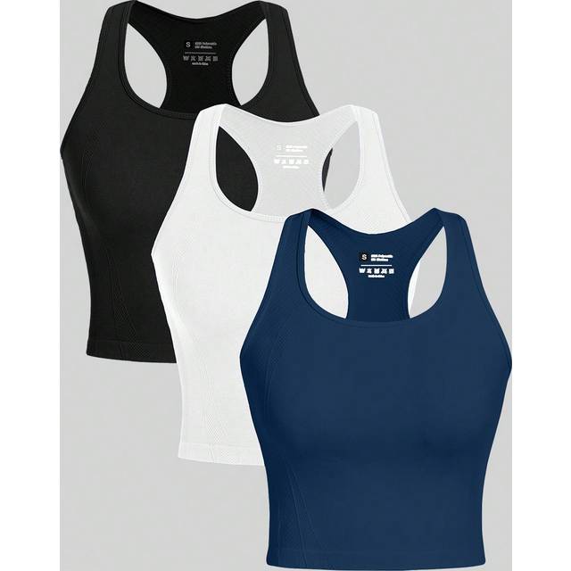 SHEIN 1pc Women&#39;s Crew Neck Short Sleeve Solid Color Mesh Sports T-Shirtworkout Tank Top