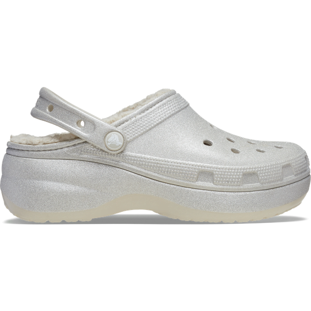 Women's clogs Crocs Glitter Lined Clog - Gris