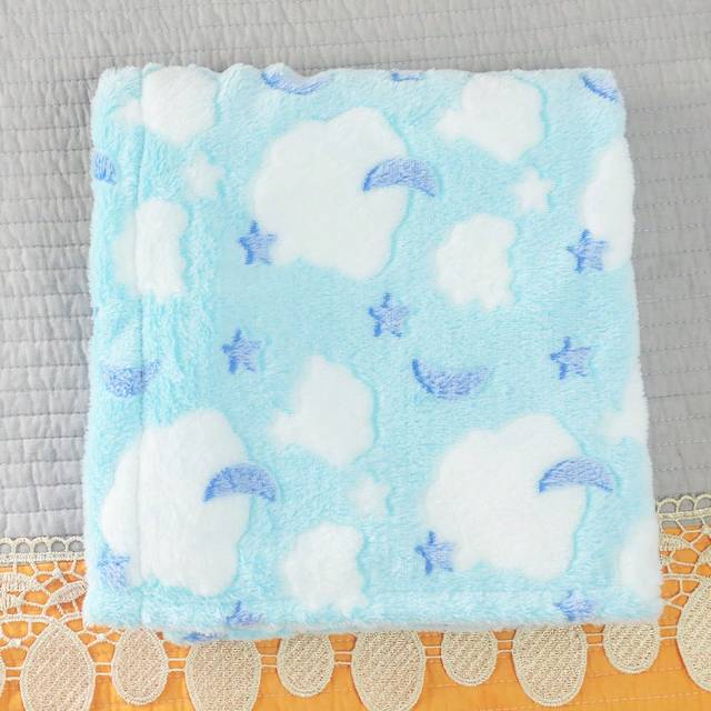 SHEIN 1pc Cute, Comfortable, Soft And Warm Baby Blanket Suitable For Boys And Girls, Breathable Soft Plush Fleece Newborn Swaddle Blanket, Infant Receiving