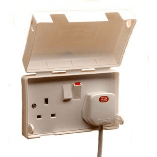 BabySecurity Double Electric Plug Socket Cover