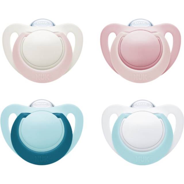 NUK napp Genius 18m+ Mixed Colours