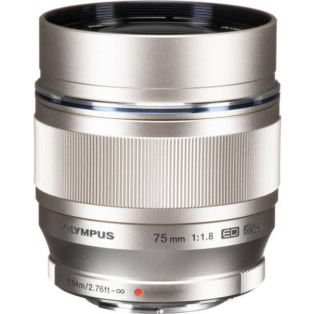 Olympus M.Zuiko Digital ED 75mm f/1.8 Lens Black
