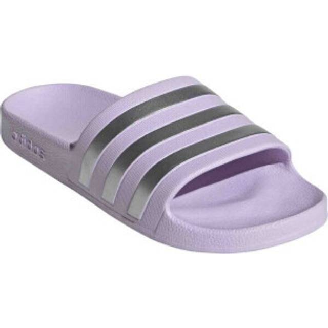 adidas Kvinnor Adilette Aqua Slides, ice lavender/matte silver/matte silver, 43 EU