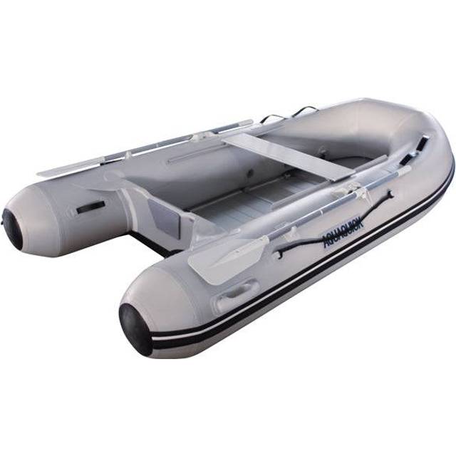 AquaQuick Gummibåd med Aluminiumsdør, 250 cm - Gummibåd med motor test - Rygcrawl.dk