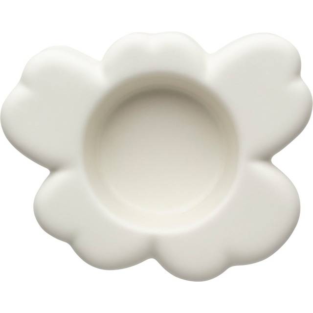 Unikko tealight holder 3x10 cm, Matte white