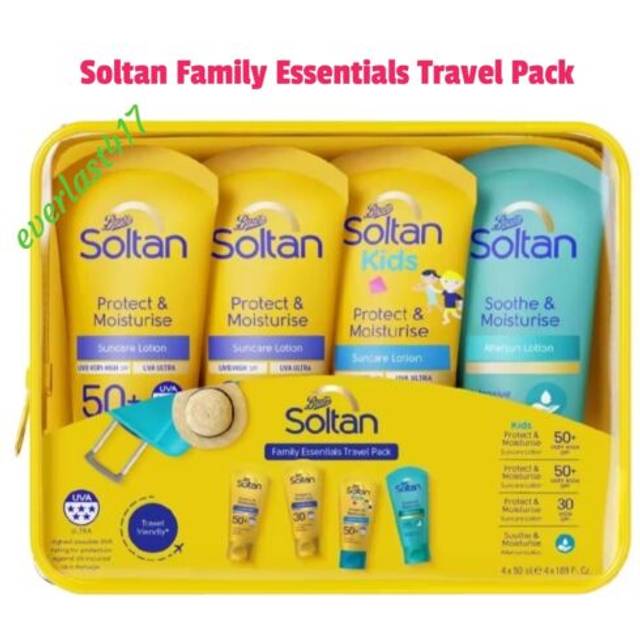 Soltan Family Essentials Travel Pack