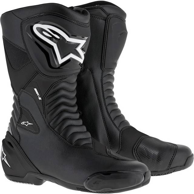 Alpinestars SMX S Motorcycle Boots, black, Size 49 for Men