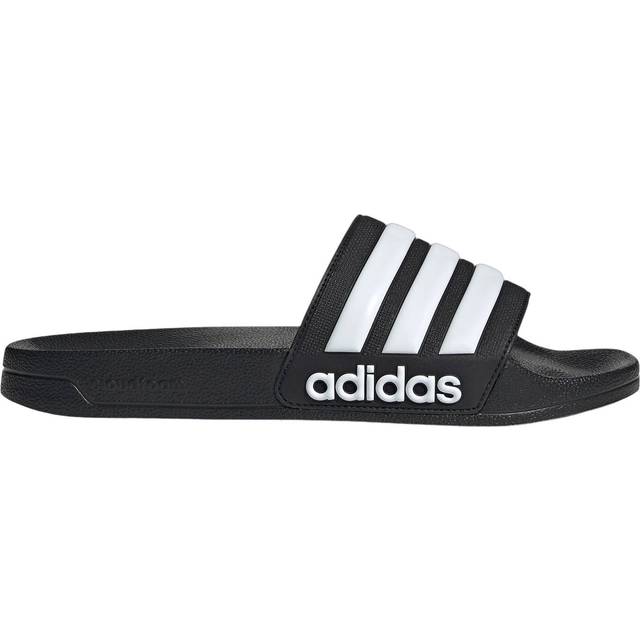 ADILETTE SHOWER SLIDES - Core Black / Cloud White / Core Black - 11.5K