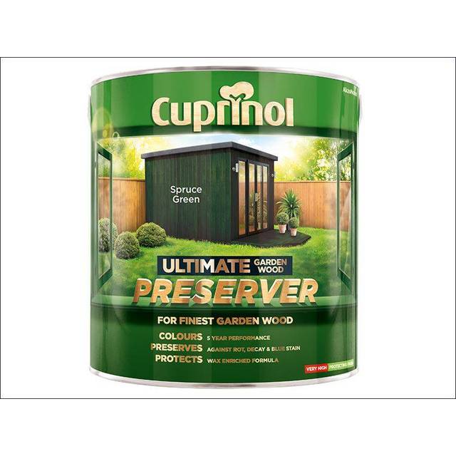 Cuprinol 5206083 Ultimate Garden Wood Preserver Autumn Brown 4 Litre