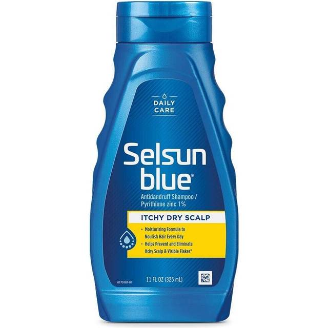 Selsun Blue Naturals Itchy Dry Scalp Anti-dandruff Shampoo  11 fl. oz.  Extra-Hydrating Formula Plus Vitamins B5 & E  Salicylic Acid 3%