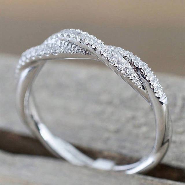 SHEIN 1Pc Girls Gorgeous Cubic Zirconia Rings For Children For Birthday Gifts For Party Jewelry Daily Decoration