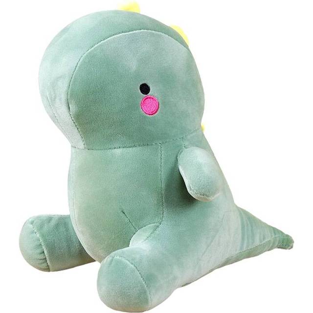 (Green, 35cm/13.78in) Dinosaur Plush Toy Doll Pillow Pp Cotton Stuffed Girl Birthday Gift Multicolor