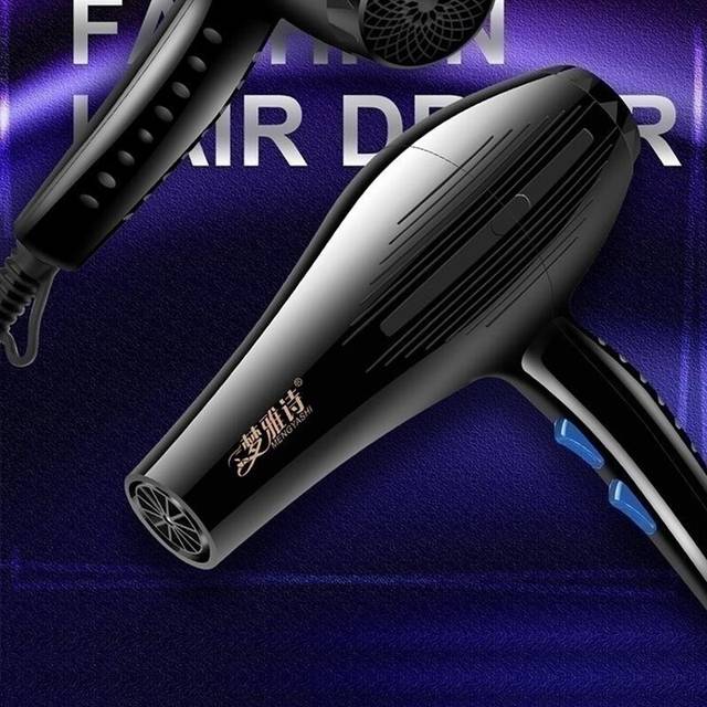 Dryer Black Hair Hair Salon Style Household High Air Flow Quick Drying 750w 220v