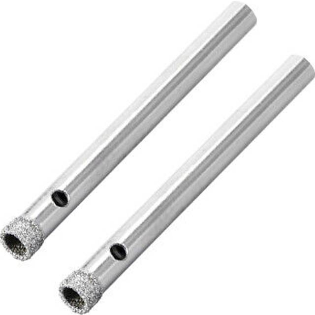 5mm Diamond Drill Bits Hole Saws For Glass Ceramic Porcelain Tile 2 Pcs