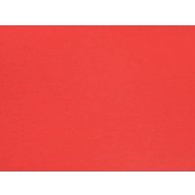 Deadstock Deckchair Canvas Fabric Plain Red