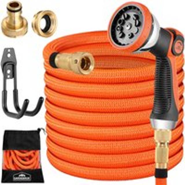 Garden Hose Orange 30m Flexible