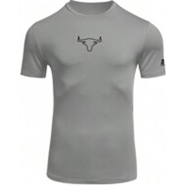 Pojkvänstil Herr Enkeltryckt Sport Rundhalsad Sommar Kortärmad T-shirt Träningströjor Grå skjorta Basket Grafisk T-shirt Jersey Pojkvänstil Herr - Ljusgrå (L,M,S,XL,XXL)