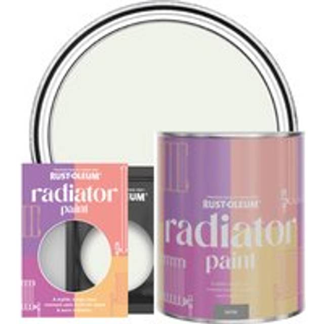 Rust-Oleum Radiator Paint, Satin Finish - Steamed Milk - 10ml - White