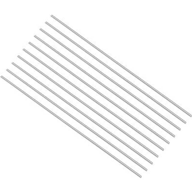 Round Metal Rods 1.2mm X 100mm High Speed Steel (hss) Lathe Bar Stock 10 Pcs