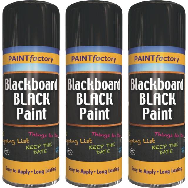 3 x 200ml ALL PURPOSE MATT GLOSS SATIN PRIMER GLITTER SPRAY PAINT