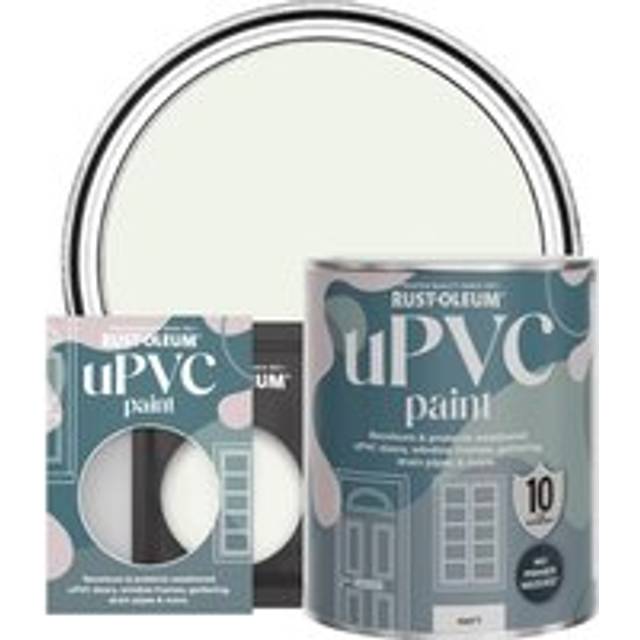 Rust-Oleum uPVC Paint, Matt Finish - STEAMED MILK - 10ml - White