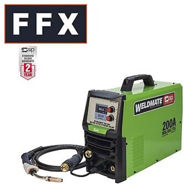SIP 05735 WELDMATE® PRO 200A MIG/ARC/TIG Pulse Synergic Welder