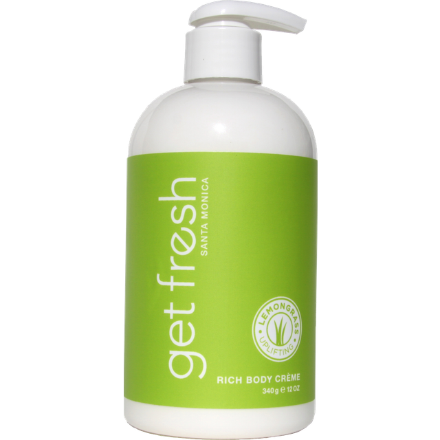 Get Fresh Santa Monica - Rich Body Creme 12oz Lemongrass