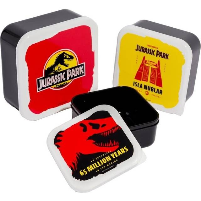 Half Moon Bay Jurassic Park - Set of Three Snack Boxes