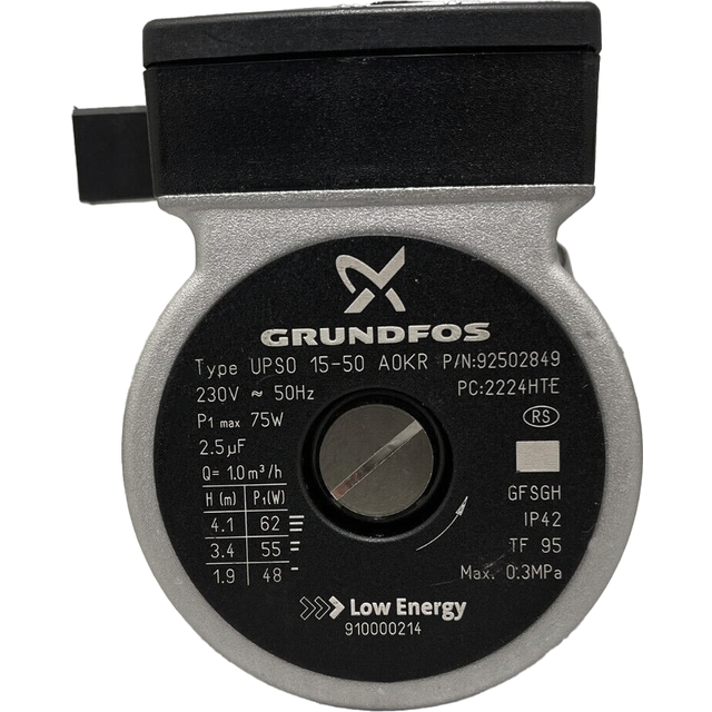 Grundfos 15-50 & 15-50 pump head only brand