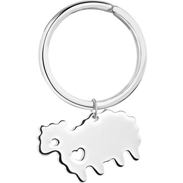 Newbridge Silverware Silver Plated Sheep Keyring