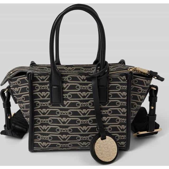 Emporio Armani Shopping Bags - Monogram To - black - Shopping Bags for ladies - unisize