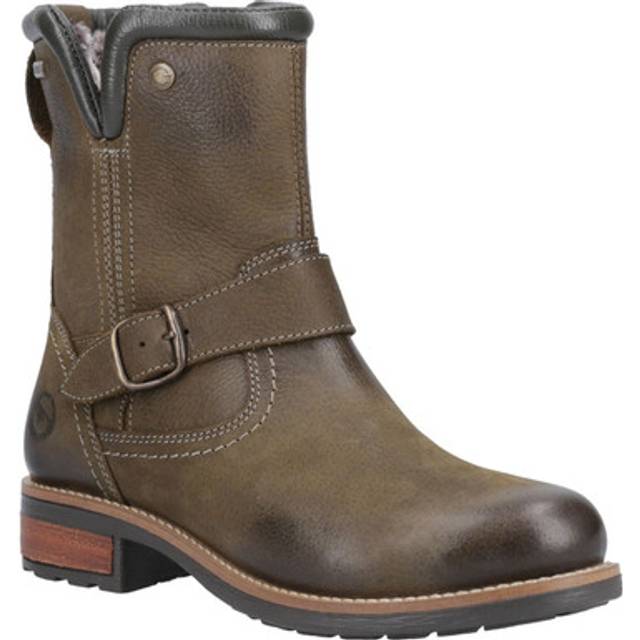 Cotswold Kinsham Khaki Ankle Boots for Female - Size 39 - khaki